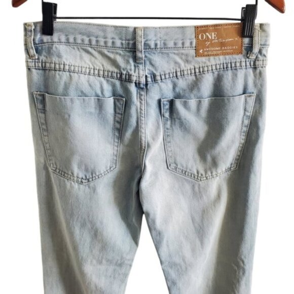 One Teaspoon Medium Rise Awesome Baggies Jeans Size 25 - Picture 5 of 11